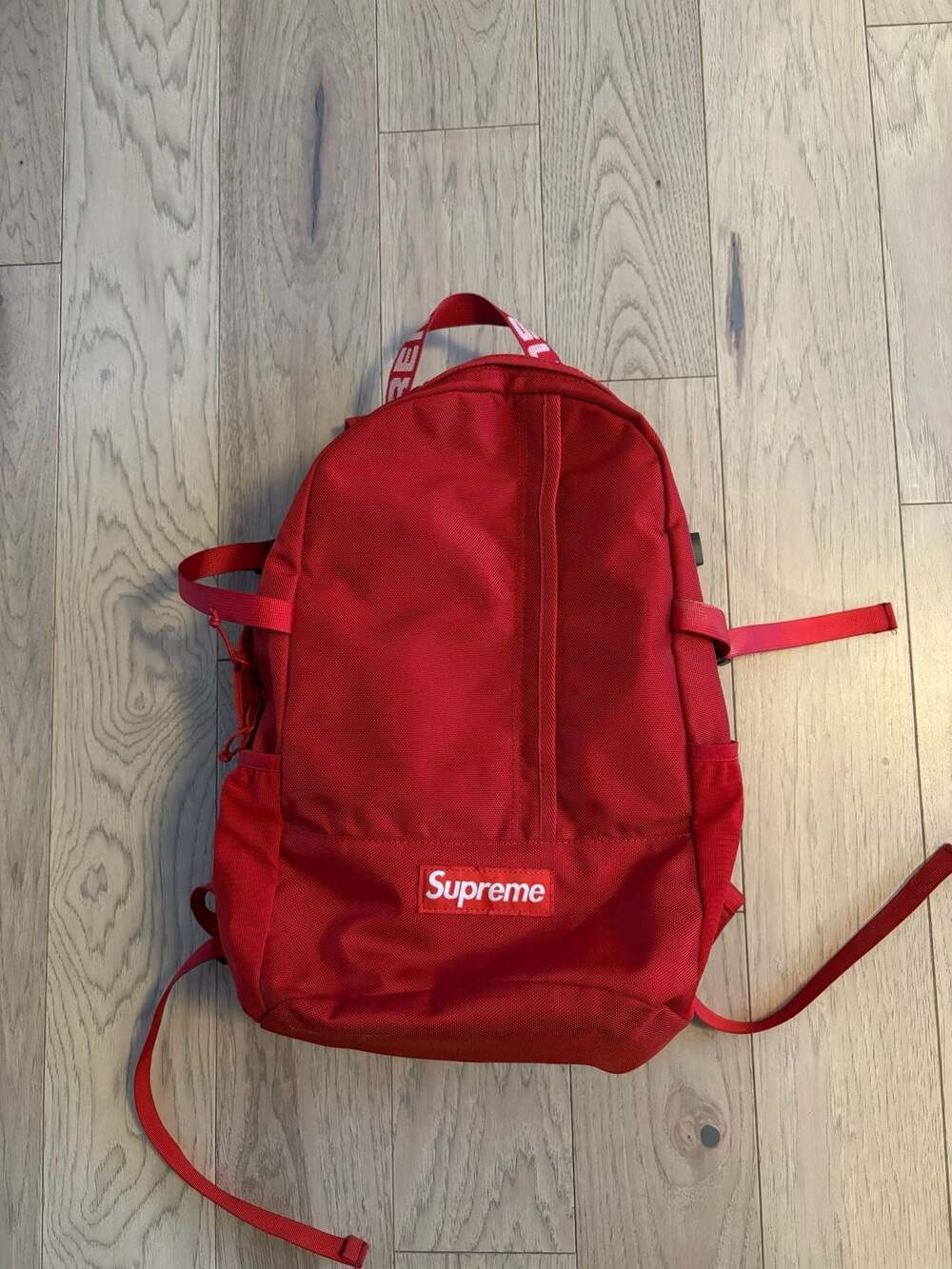 Supreme SS18 Cordura Nylon Backpack Red